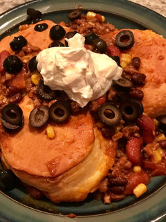 A picture of Taco bake.