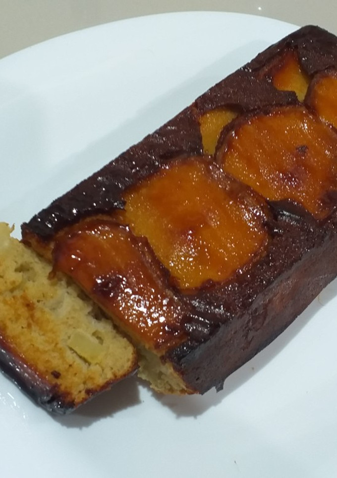 Una foto de Budín de manzana y avena