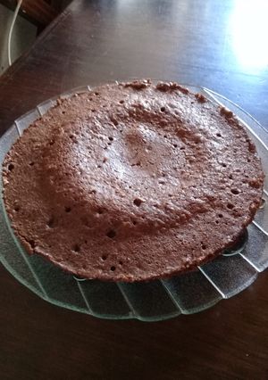 Una foto de Brownie de cacao