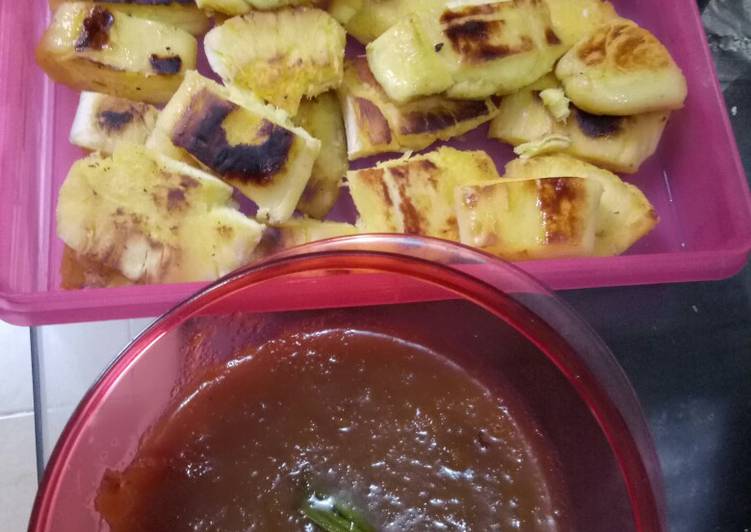 Cara Memasak Colenak (tape saus gulamerah) Irit Anti Gagal