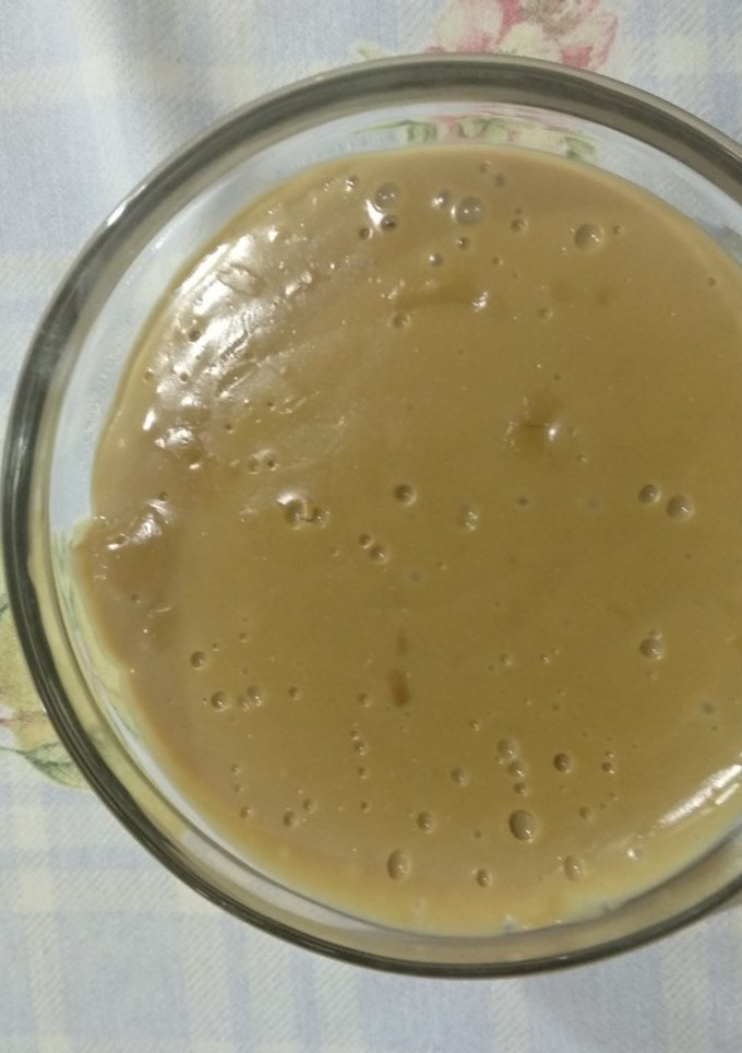 Una foto de Crema pastelera de café ☕
