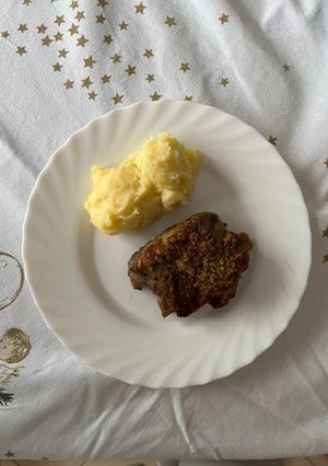 Mézes-mustáros oldalas recept fotója