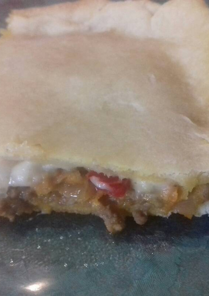 Una foto de Tarta de "carne" - vegetariana