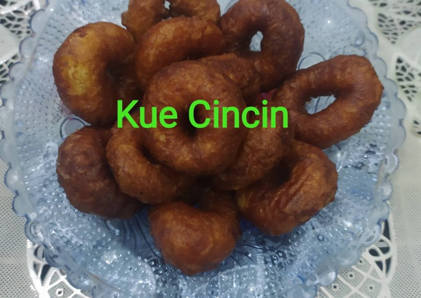 Kue Cincin Gula Merah