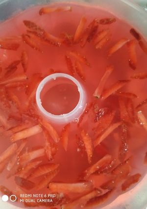 Foto resep Jelly with Fresh Strawberry # Camilan ibu hamil