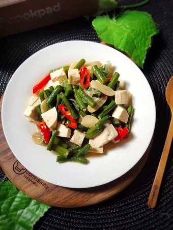 Cara Mudah Menyiapkan Resep Tumis Kacang Panjang dan Tahu Saus Tiram yang Bisa Manjain Lidah Anti Ribet, Mantap Sekali