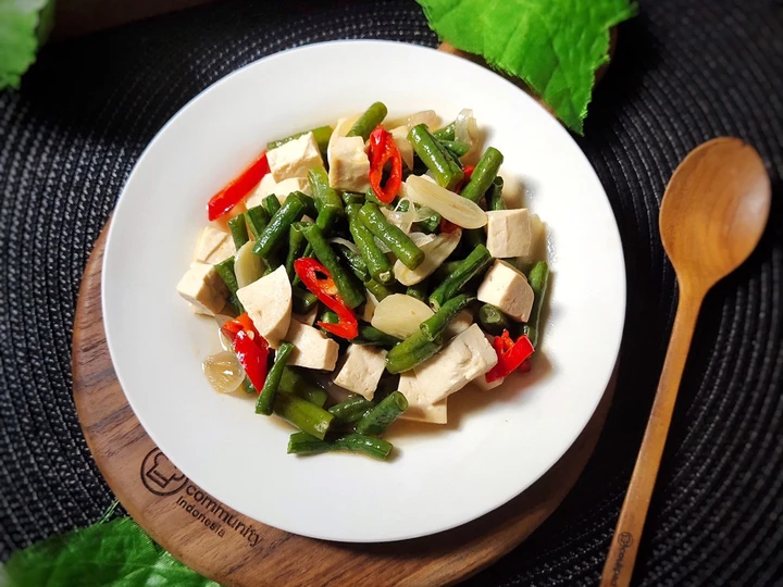 Cara Mudah Menyiapkan Resep Tumis Kacang Panjang dan Tahu Saus Tiram yang Bisa Manjain Lidah Anti Ribet, Mantap Sekali