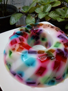Foto resep Puding Mozaik