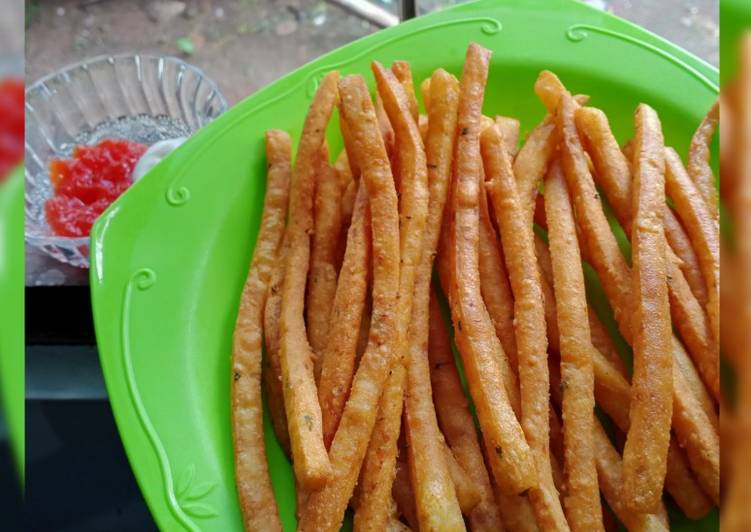 Resep Stick Kentang Keju yang Enak Banget