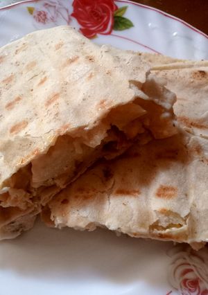 صورة لوصفة تاكوس منزلي بنين 😋