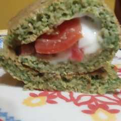 A picture of Hotcakes de acelga y avena.