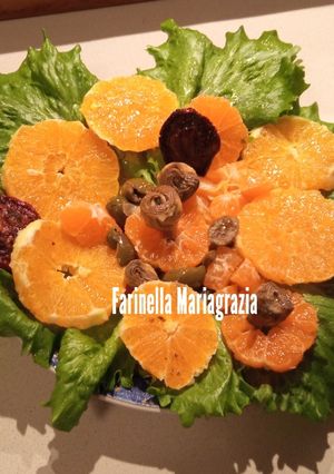 Foto di Insalata di arance mandarini e lattuga tutto a km zero 👩🍳❤️