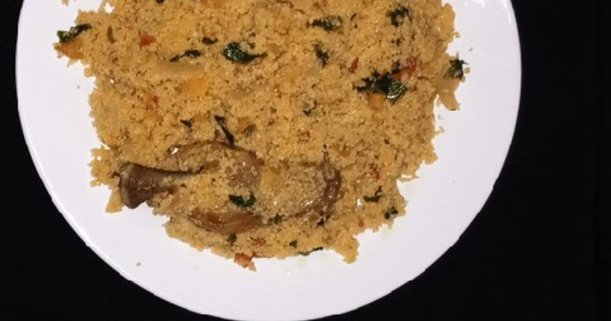 Spicy turmeric jollof couscous Recipe by AMMY Cookpad