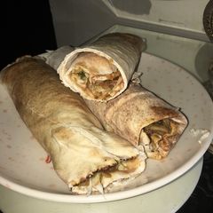 A picture of Beef shawarma.
