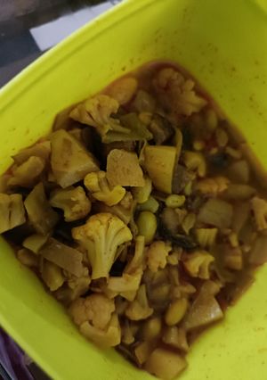 मिक्स वेज (mix veg recipe in Hindi) रेसिपी मुख्य फोटो