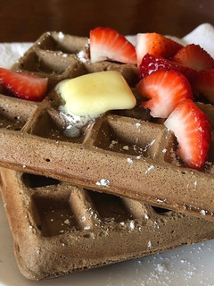 A picture of Chocolate Waffles.