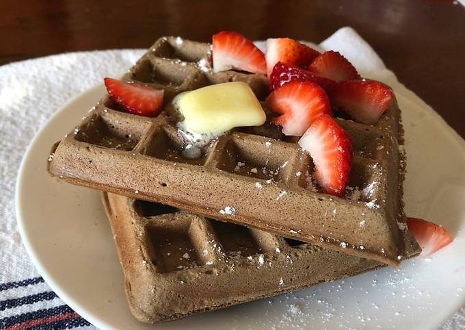 Steps to Prepare Award-winning Chocolate Waffles