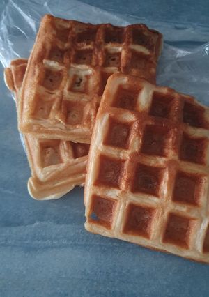 Glutén-, tojás-,laktózmentes gofri recept fotója