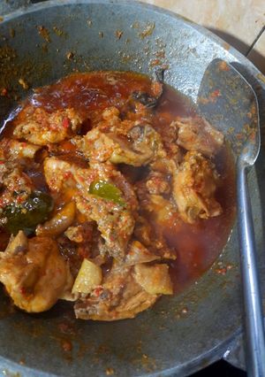 Foto resep Ayam Lodho asat pedas gurih
