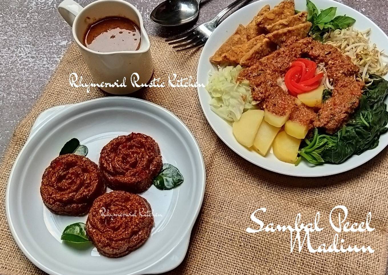 Sambal Pecel Madiun (Mawar & homemade)