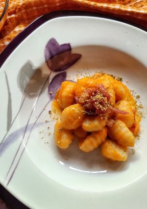 Foto di Gnocchi Zucca e Speck
