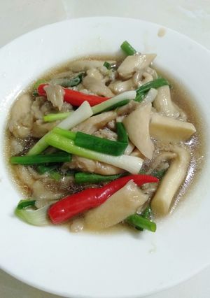 Hình của món Nấm xào chay 🍄🍄🍄.