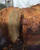 Queque de zanahoria con nueces
