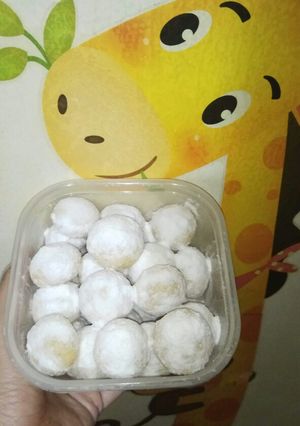 Foto resep Putri Salju Kacang Eggless