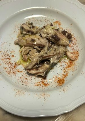 A picture of Boiled Mullet Salad.