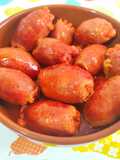 Choricitos a la sidra