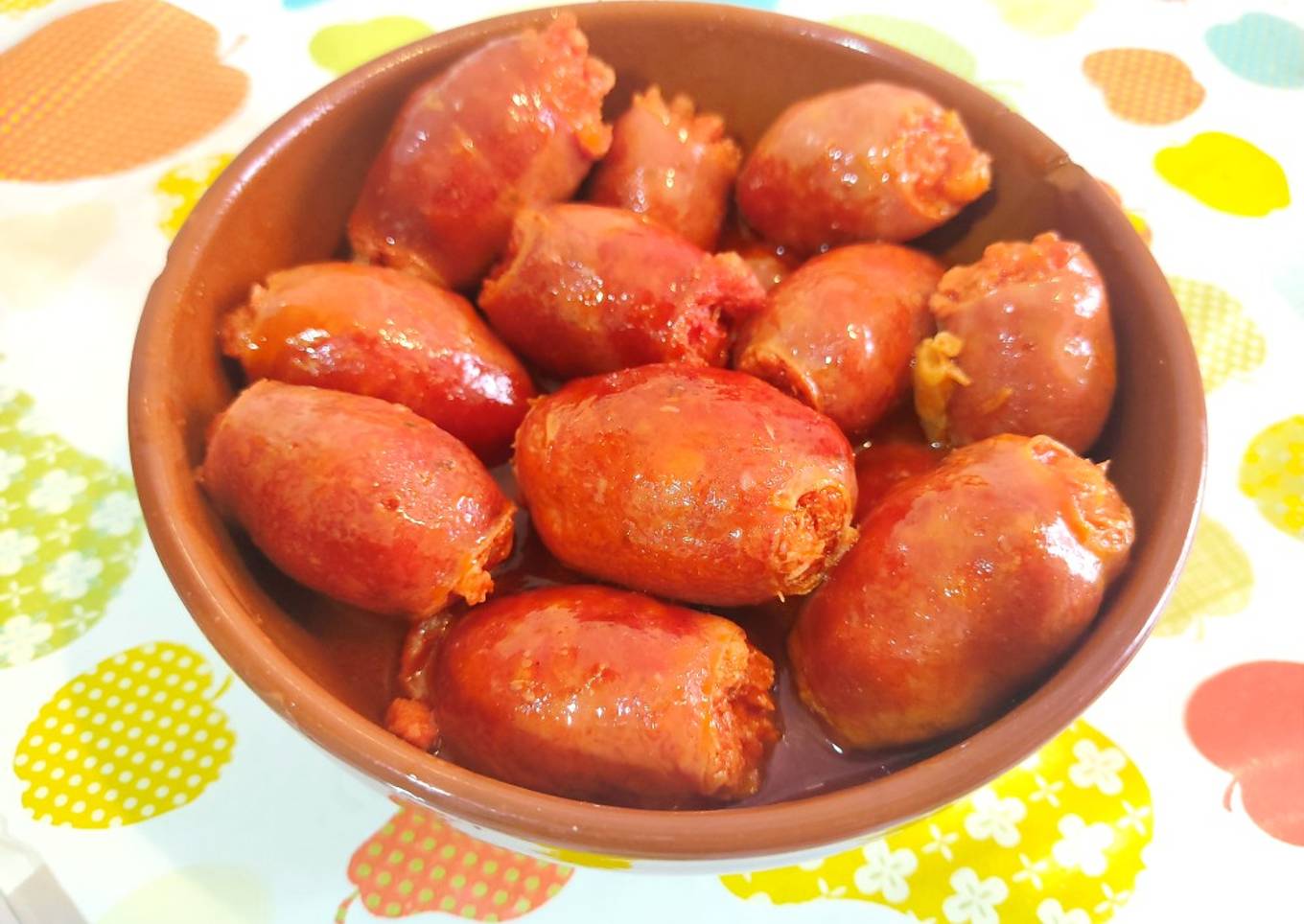 Choricitos a la sidra