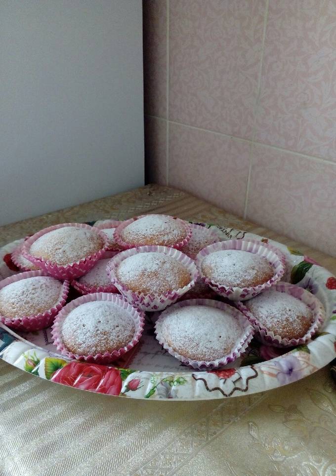 Дуже ніжні кекси з сиром