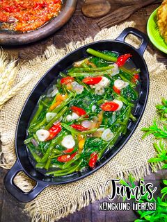 Foto resep Tumis Kangkung Terasi