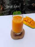 Jus Mangga Segar (Mango Juice)