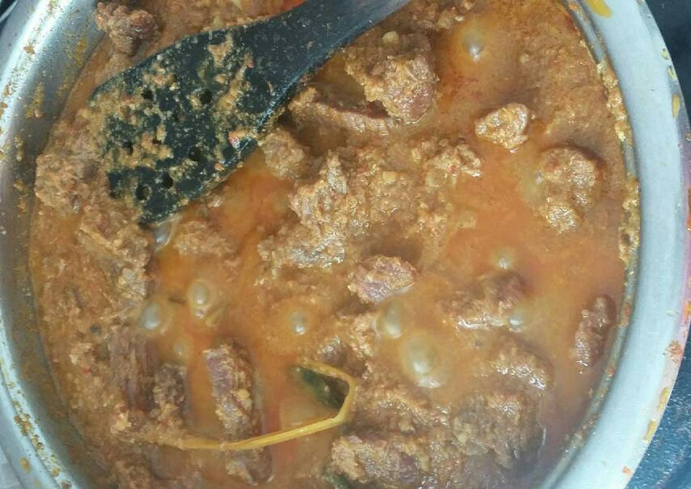 Daging Rendang Simple#by vivin