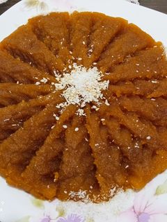 عکسی از دستور حلوای شیره انگور 🍇😋