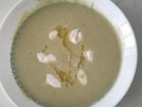Crema de calabacín y puerro