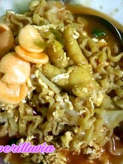 Foto resep Indomie seblak ceker