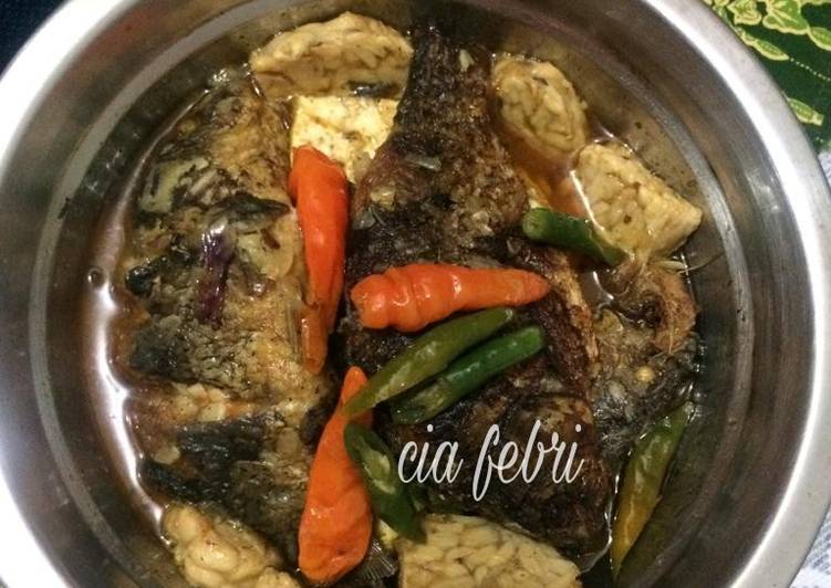 Bumbu meracik Ikan mas cabe ijo ala fe', Bisa Manjain Lidah