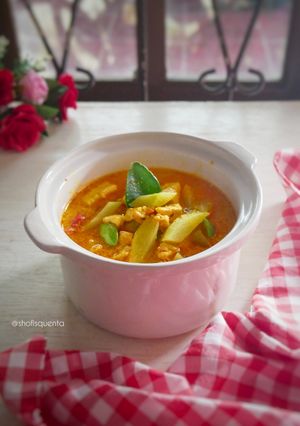 Foto resep Lodeh labu siam praktis