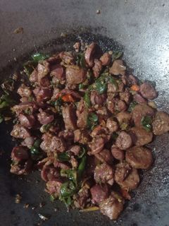 Foto resep Oseng Ati Ampela-Bakso