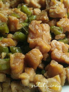 Foto resep Oseng tempe lombok ijo