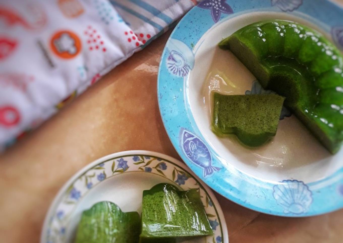 Puding Lumut Daun Kelor