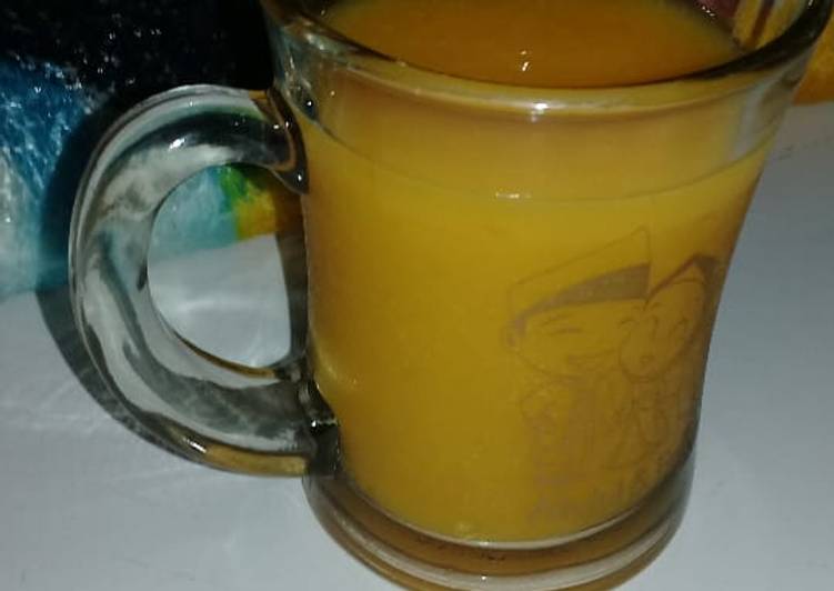 Jus mangga buatan suami ?