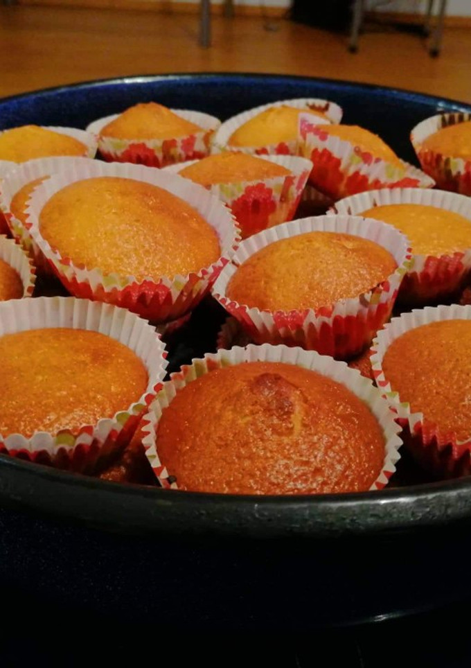 Una foto de Magdalenas esponjosas