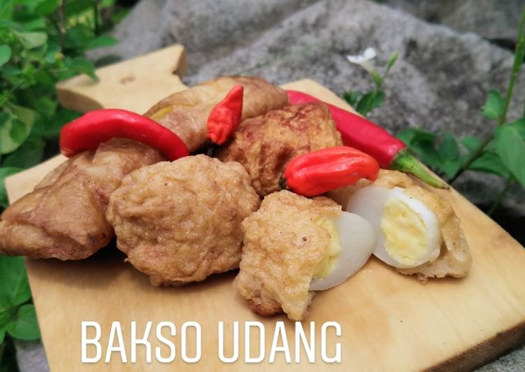 Bakso udang goreng DawDaw