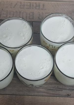 Una foto de Yogur en freidora de aire caliente