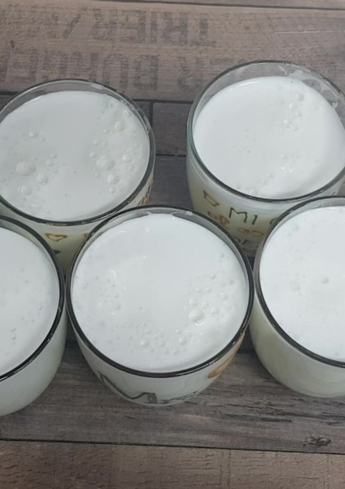 Una foto de Yogur en freidora de aire caliente