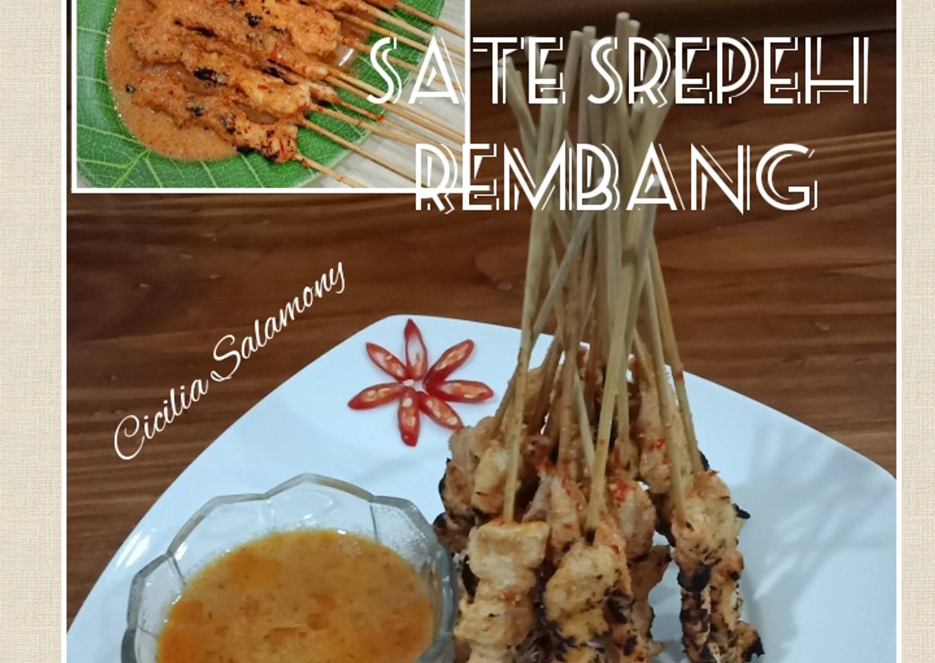 Sate Srepeh Rembang (Bumbu Ungkep)