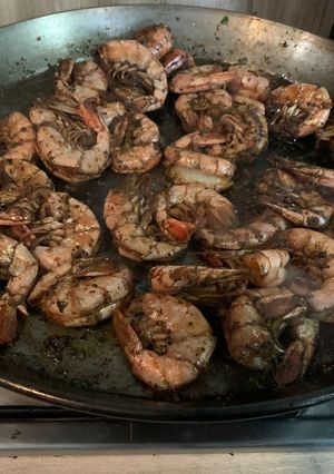 A picture of Mother’s Prawns.